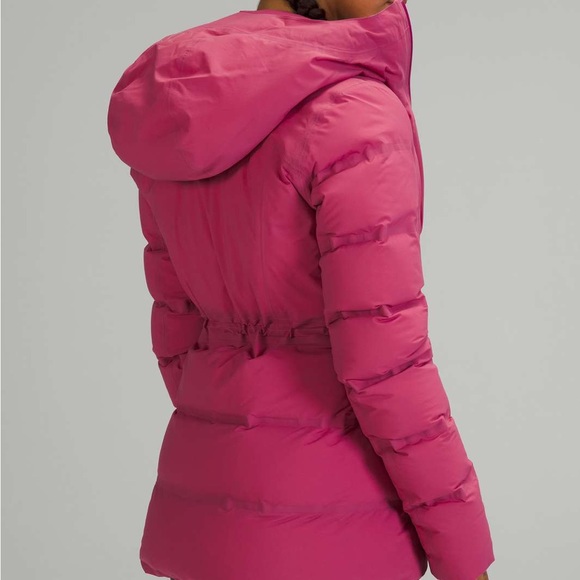 NWT Lululemon Sleet Street Jacket Pink Lychee - Picture 3 of 6